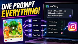 I Automated My Entire Content Pipeline with One Prompt! (SureThing Tutorial) 🔥