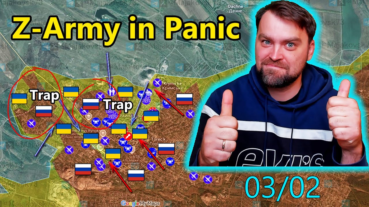 Update from Ukraine | Wow! Ukraine is up to Encircle Z-Army in Toretsk. Trump continue to bully UA