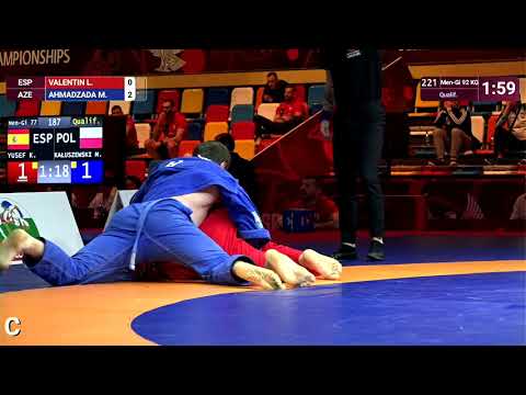Qual. Men-Gi - 92 kg: L. VALENTIN (ESP) v. M. AHMADZADA (AZE)
