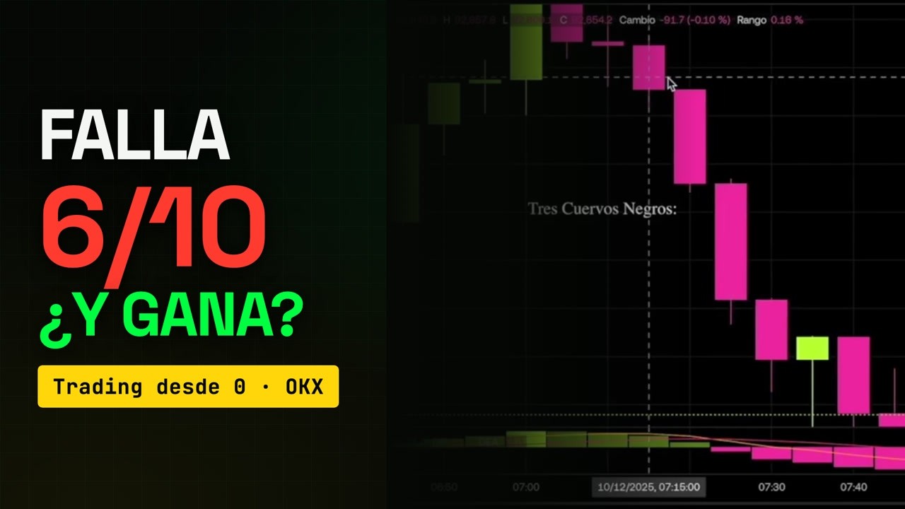 Puedes fallar 6 de cada 10 trades y seguir arriba: trading desde cero (OKX)