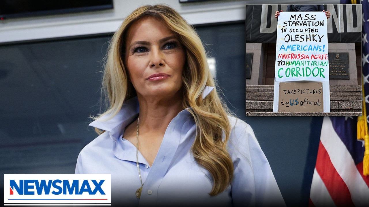 'One of her greatest accomplishments': Melania Trump brokered Oleshky ceasefire takes effect