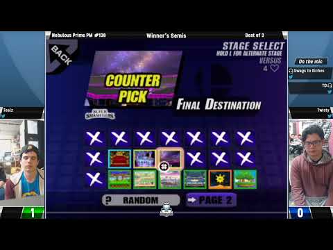 Nebulous Prime PM #138:  - Winner's Semis: Tealz vs. Twisty