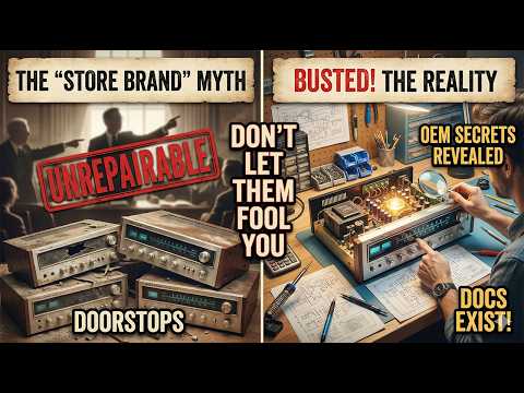 The Biggest LIE in Vintage Stereo HiFi Audio. It Involves Pioneer, Marantz, & Sansui Music Gear.