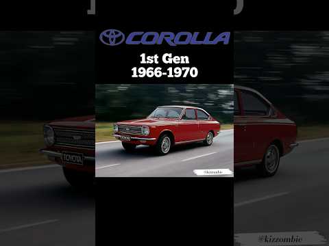 Toyota Corolla Evolution (1966-2025)
