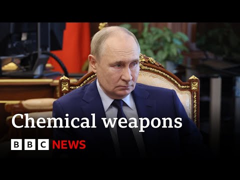 俄羅斯被控在烏克蘭使用化學武器 | 英國廣播公司新聞 (Russia accused of using chemical weapons in Ukraine | BBC News)