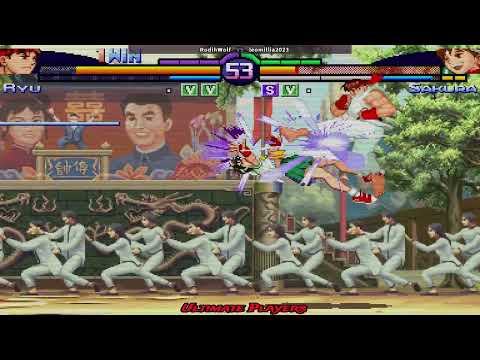 Street Fighter Zero 3 Mix - RodihWolf (BRA) VS leomillia2023 (BRA) - Fightcade 2