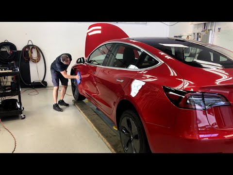 Tesla Model 3: Wrap (PPF) and ceramic coating