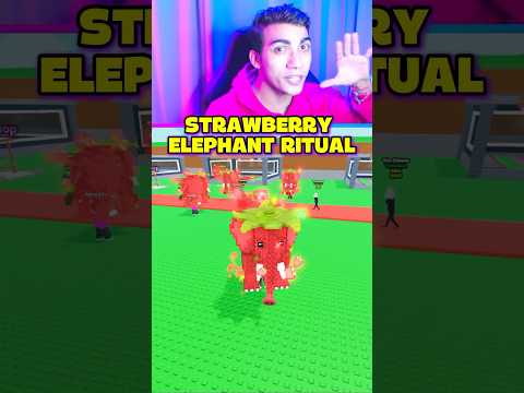 STRAWBERRY ELEPHANT RITUAL STEAL A BRAINROT 😱
