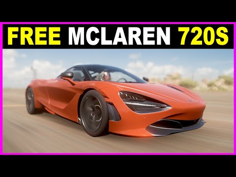 Forza Horizon 5 - How to get and unlock FREE EXCLUSIVE MCLaren 720S 2018