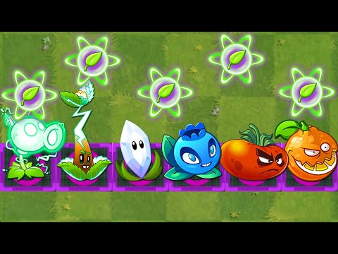 All ELECTRIC Plants Max Level Power-Up! in Plants vs. Zombies 2 (PVZ2 Version 8.8.1)