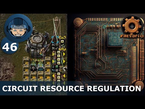 CIRCUIT RESOURCE REGULATION - Step 46: Factorio Megabase (Step-By-Step)