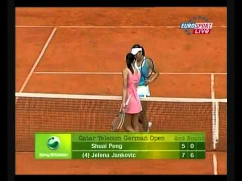 2008 Berlin Open 2nd Round Jelena Jankovic vs Peng Shuai