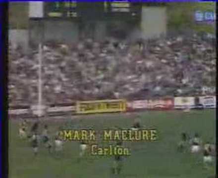 Mark Maclure speccy versus Richmond