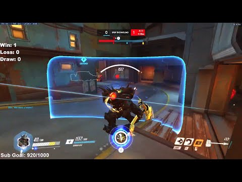 Shock #1 Reinhardt main? POTG! [ Overwatch Season 27 Top 500 ]