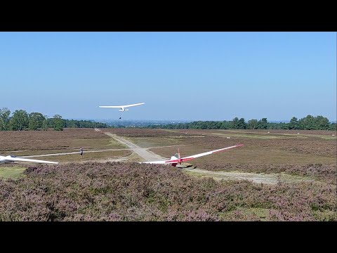 Sailplane operations at Fischbek Glider Club (Segelflug-Club Fischbek) [9-9-2023]