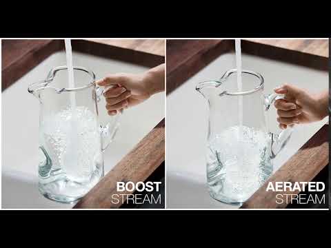 KOHLER K-647-CP Simplice Ausziehbarer Küchenwasserhahn - Poliertes Chrom, Hoher Bogen, 3-Funktionen-Sprühkopf
