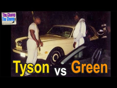 Mike Tyson fight vs Mitch 'Blood' Green in Harlem street #boxing