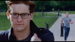 Tobey goes running with Steve Rogers