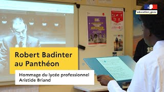 Abolir la peine de mort : l’héritage vivant de Robert Badinter par les élèves