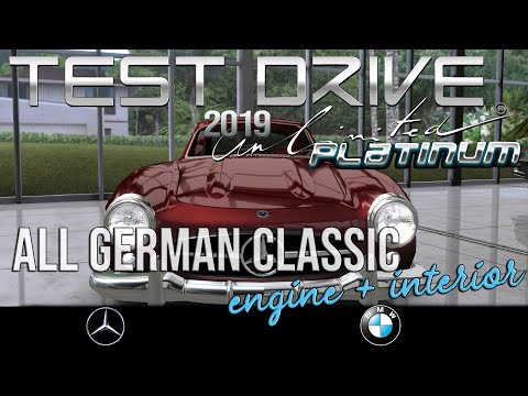Test Drive Unlimited Platinum - All German Classic Cars (sound + interior)