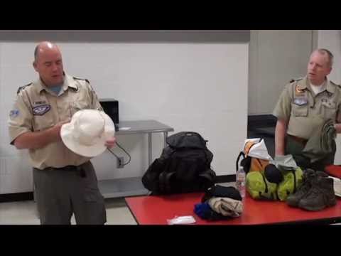 Troop 858 Philmont Gear Talk 11 3 16