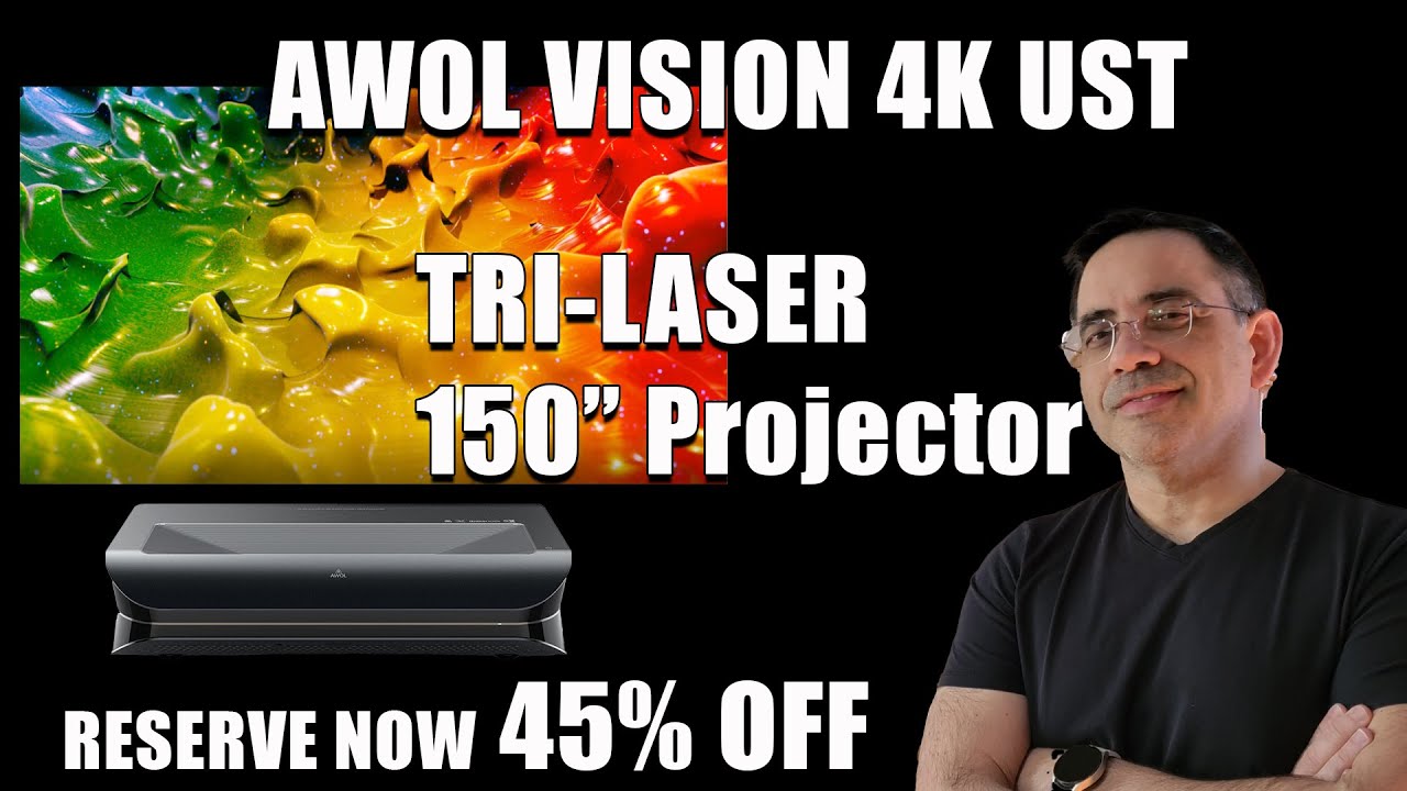 Turn Any Room Into a Home Theater NOW on AMAZON  NEW 2022 AWOL LTV- 3500