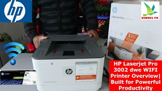 HP Laserjet Pro 3001, 3002- 3008 dwe WIFI Printer Overview | Built for Powerful Productivity