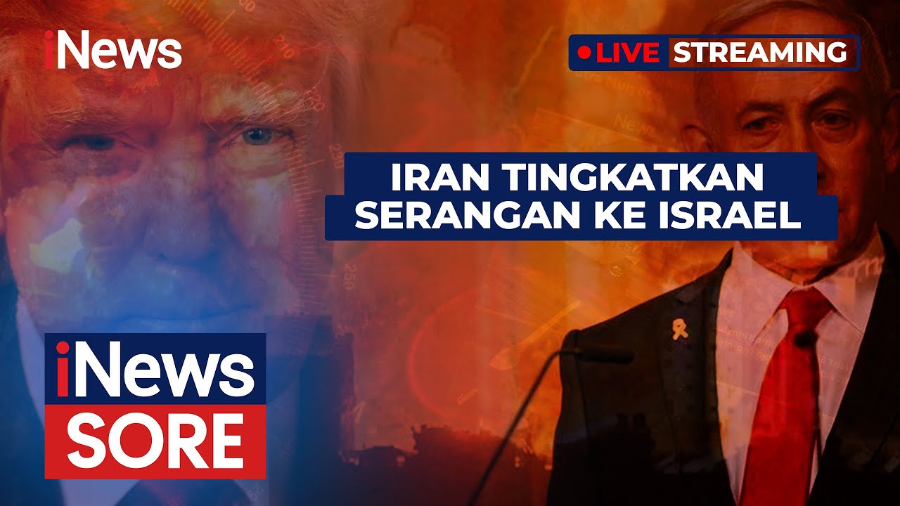 🔴LIVE Iran-Israel Memanas! Opini Global Pengaruhi Keputusan Negara Besar | iNews Sore | 21/06