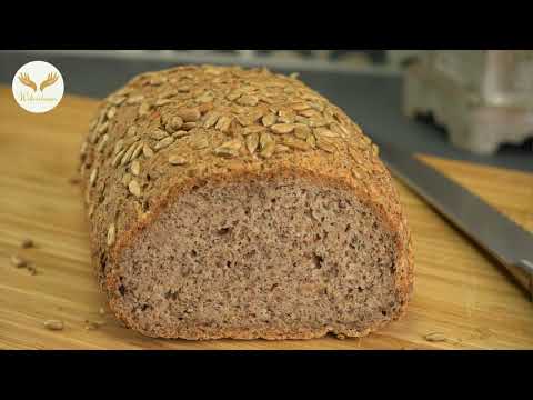 Mandelbrot, ohne Mehl und ohne Hefe gebacken!