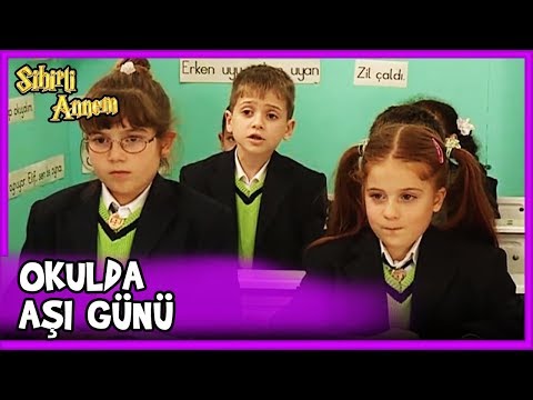 Çilek ve Sınıf Arkadaşları Aşı Olmaktan Korkuyor - Sihirli Annem 77. Bölüm