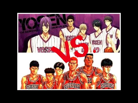 NBA2K Shohoku (Slam Dunk) VS Yosen High(Kuroko No Basket)