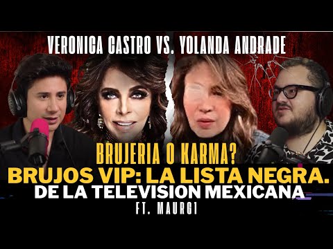 Brujería en TV: ¿Verónica Castro le hizo un trabajo a Yolanda Andrade que la enfermó? Ft. @maurg1 