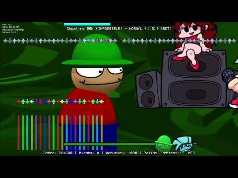 Friday Night Funkin' Vs. Dave and Bambi - If Cheating had 26 keys (Cheating 26K)