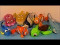 2003 DISNEY PIXAR S FINDING NEMO SET OF 8 McDONALD S HAPPY MEAL MOVIE TOY S VIDEO REVIEW