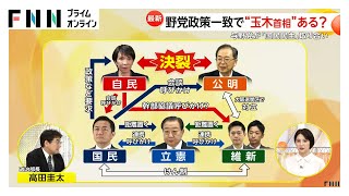 与野党が「国民民主」取り合い…野党政策一致で“玉木首相”の可能性は？