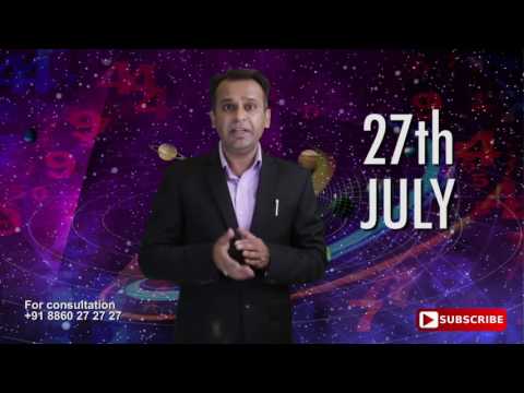 Astrological Prediction for the Person Born on 27th July | Astrology Planets