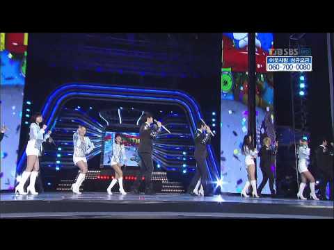 101230 HD SBS歌謠大戰 T-ARA & Beast  - Beatiful