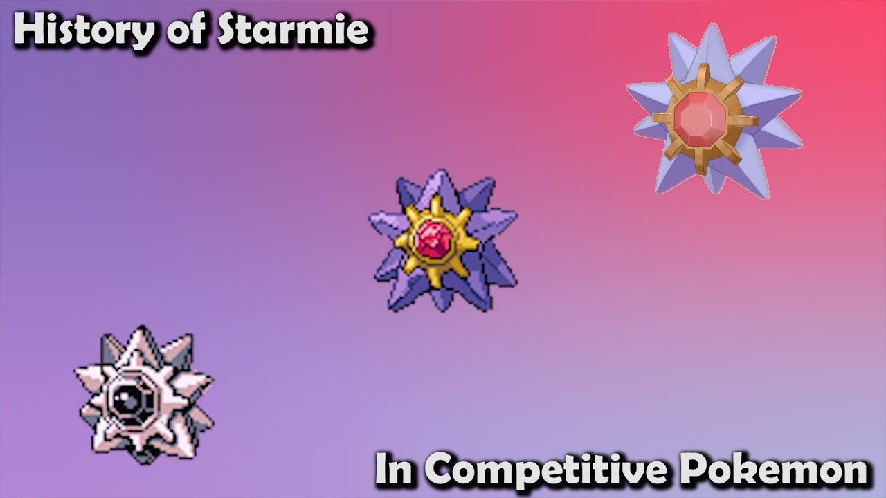 How GREAT was Starmie ACTUALLY? - History of Starmie in Competitive Pokemon