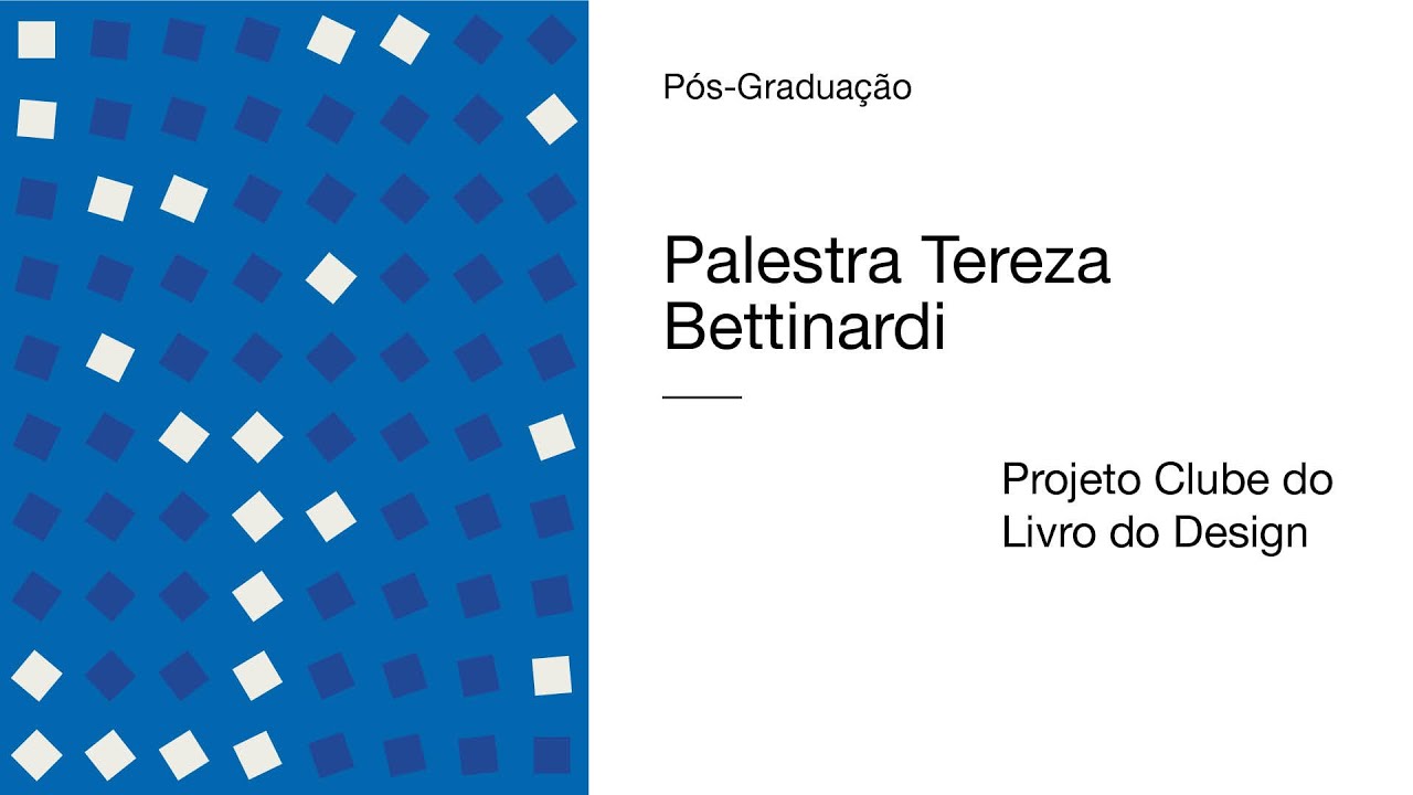 Palestra Tereza Bettinardi - Clube do livro do design 2024