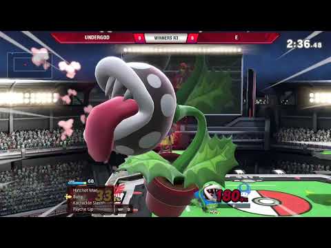 VS Weekly 8/15/19 - Winners R3 - Undergod (Hero) vs E (Piranha Plant) - SSBU