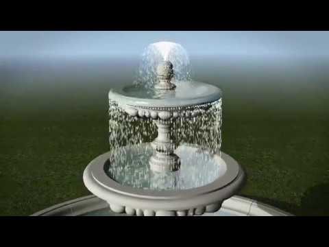 Classical Garden Vermeer Fountain by the David Sharp Studio