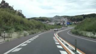 preview picture of video '山口県宇部市～島根県江津市 4倍速動画 iPhone 4S'