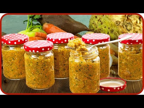 Gemüsepaste selber machen | nie mehr Brühwürfel für Gemüsebrühe