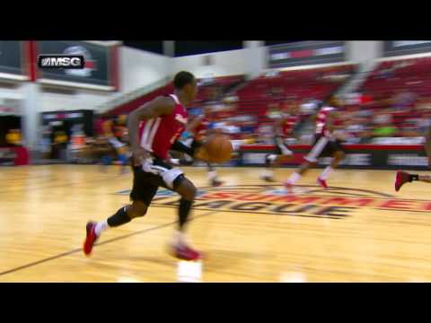 Travis Leslie's High-Flying Alley Oop!