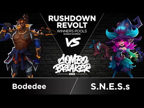 Bodedee vs S.N.E.S.s - Rushdown Revolt Winners Pools - COMBO BREAKER 2023