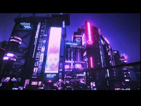 Cyberpunk Ambience: Night Street Ambience - ASMR Ambience to relax!