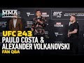 UFC 243 Q&A: Paulo Costa and Alexander Volkanovski - MMA Fighting
