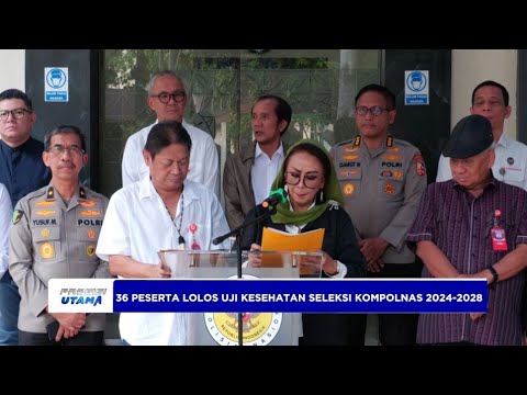 36 PESERTA LOLOS UJI KESEHATAN SELEKSI KOMPOLNAS 2024