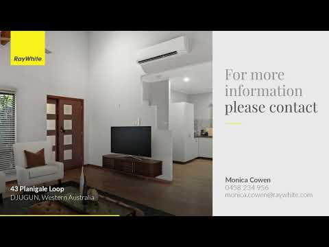 43 Planigale Loop, Djugun, WA 6725, 3房, 2浴, House