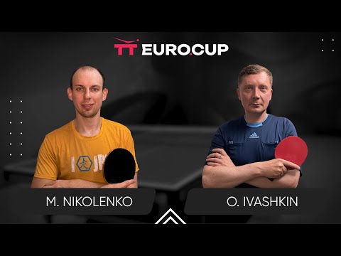 13:40 Maksym Nikolenko - Oleksandr Ivashkin 25.10.2023 TT Euro.Cup Ukraine Star. TABLE 4